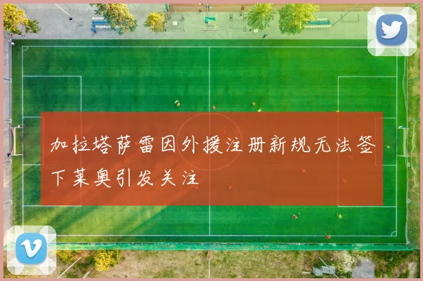 加拉塔萨雷因外援注册新规无法签下莱奥引发关注